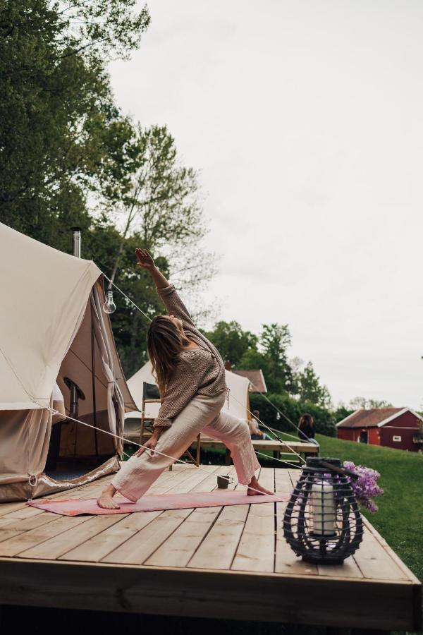 Falkeroed - Lyxig Glamping I Naturreservat Ink Frukost Гребестад Екстериор снимка