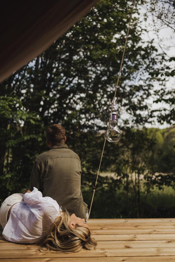 Falkeroed - Lyxig Glamping I Naturreservat Ink Frukost Гребестад Екстериор снимка