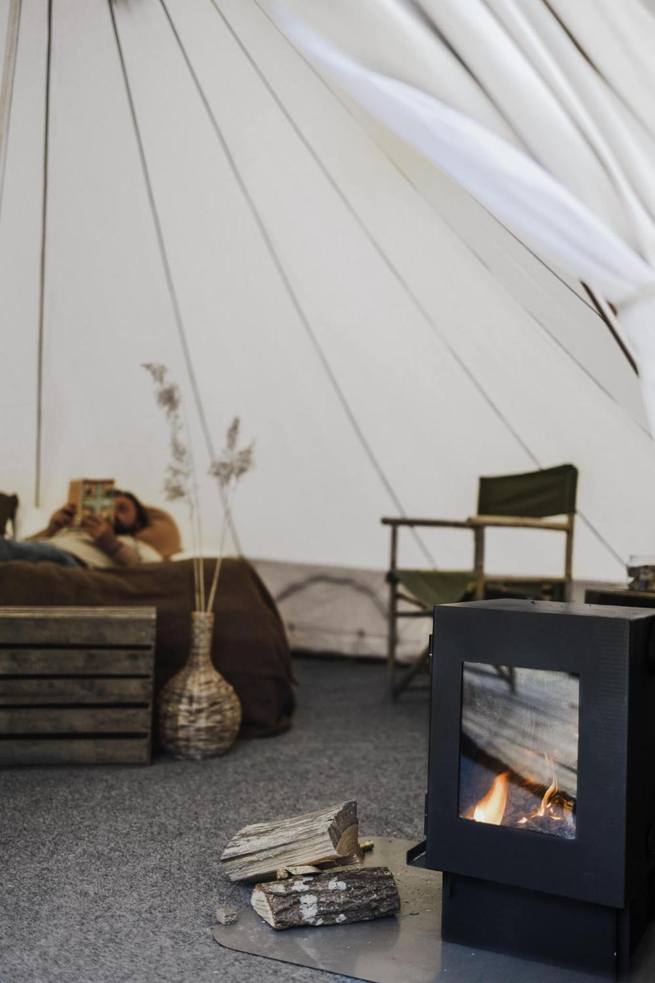Falkeroed - Lyxig Glamping I Naturreservat Ink Frukost Гребестад Екстериор снимка