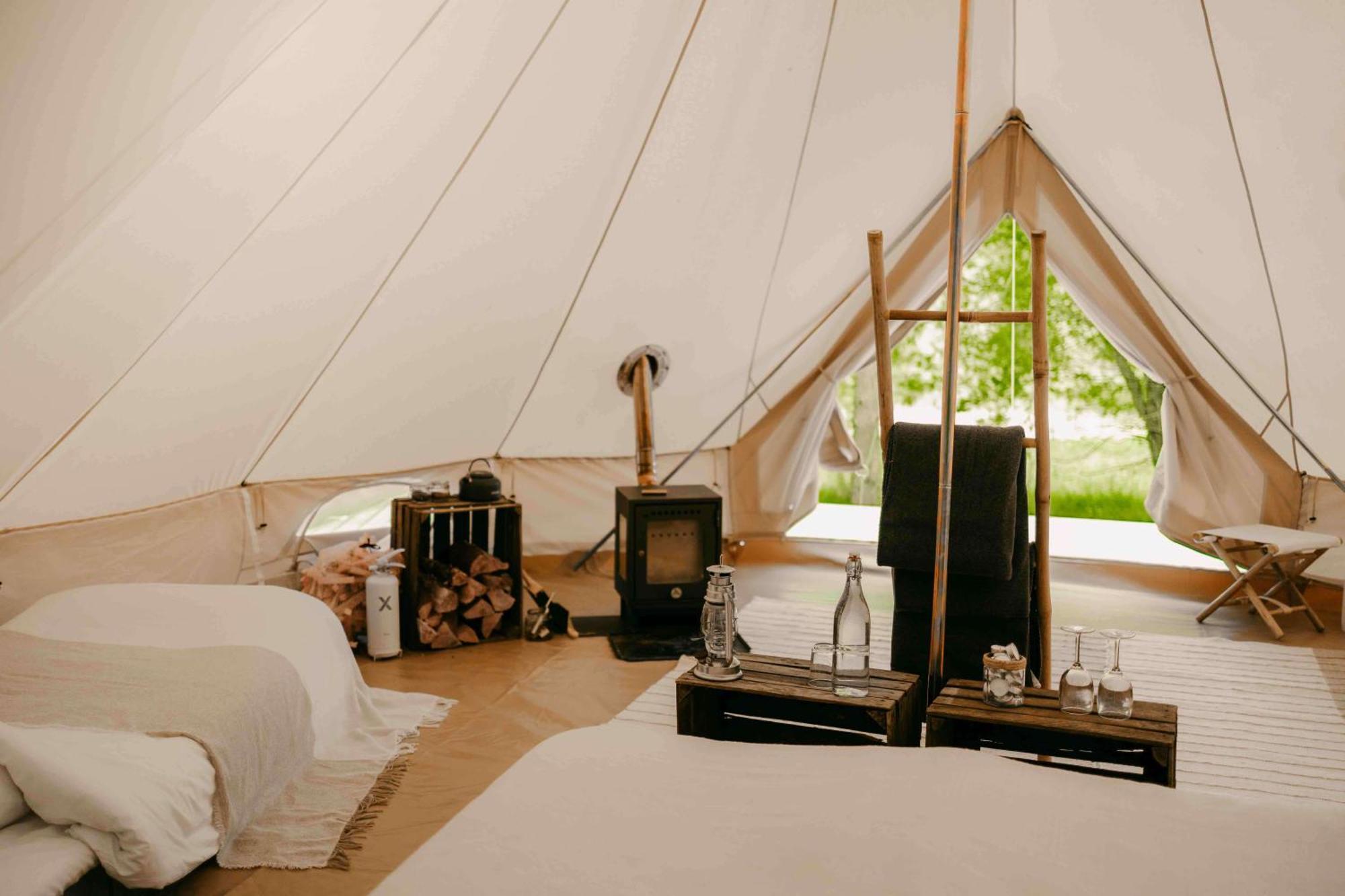 Falkeroed - Lyxig Glamping I Naturreservat Ink Frukost Гребестад Екстериор снимка