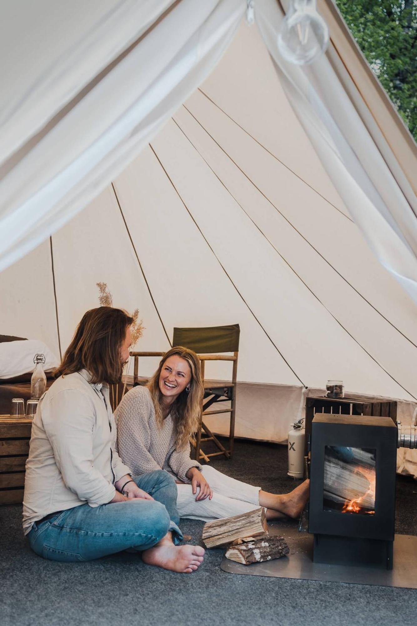 Falkeroed - Lyxig Glamping I Naturreservat Ink Frukost Гребестад Екстериор снимка