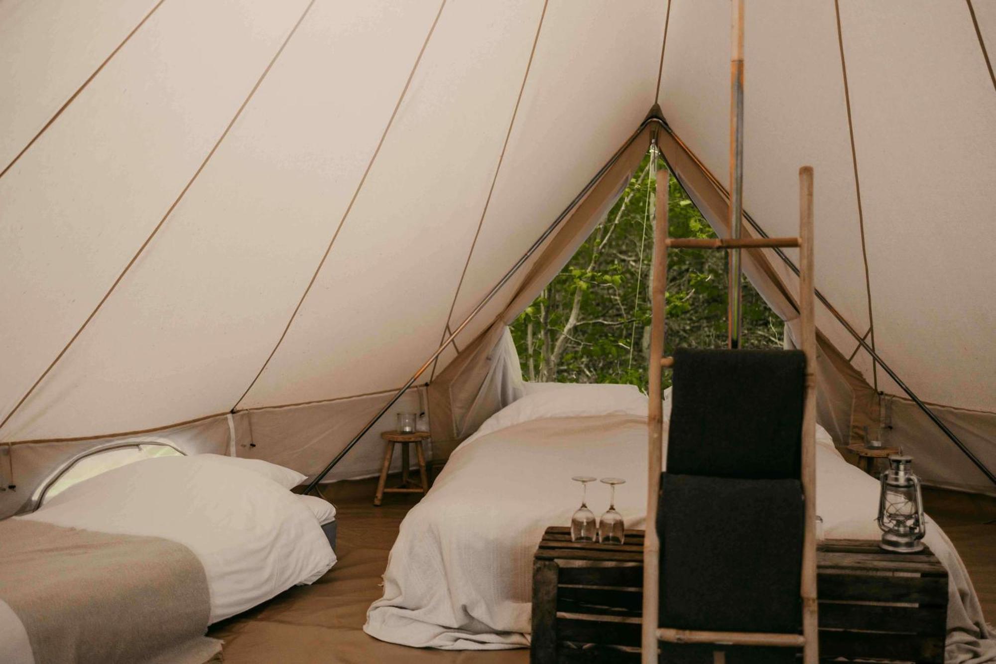 Falkeroed - Lyxig Glamping I Naturreservat Ink Frukost Гребестад Екстериор снимка