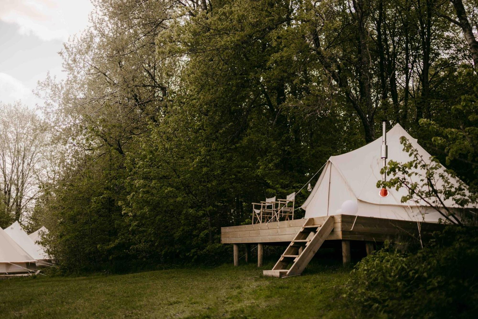 Falkeroed - Lyxig Glamping I Naturreservat Ink Frukost Гребестад Екстериор снимка