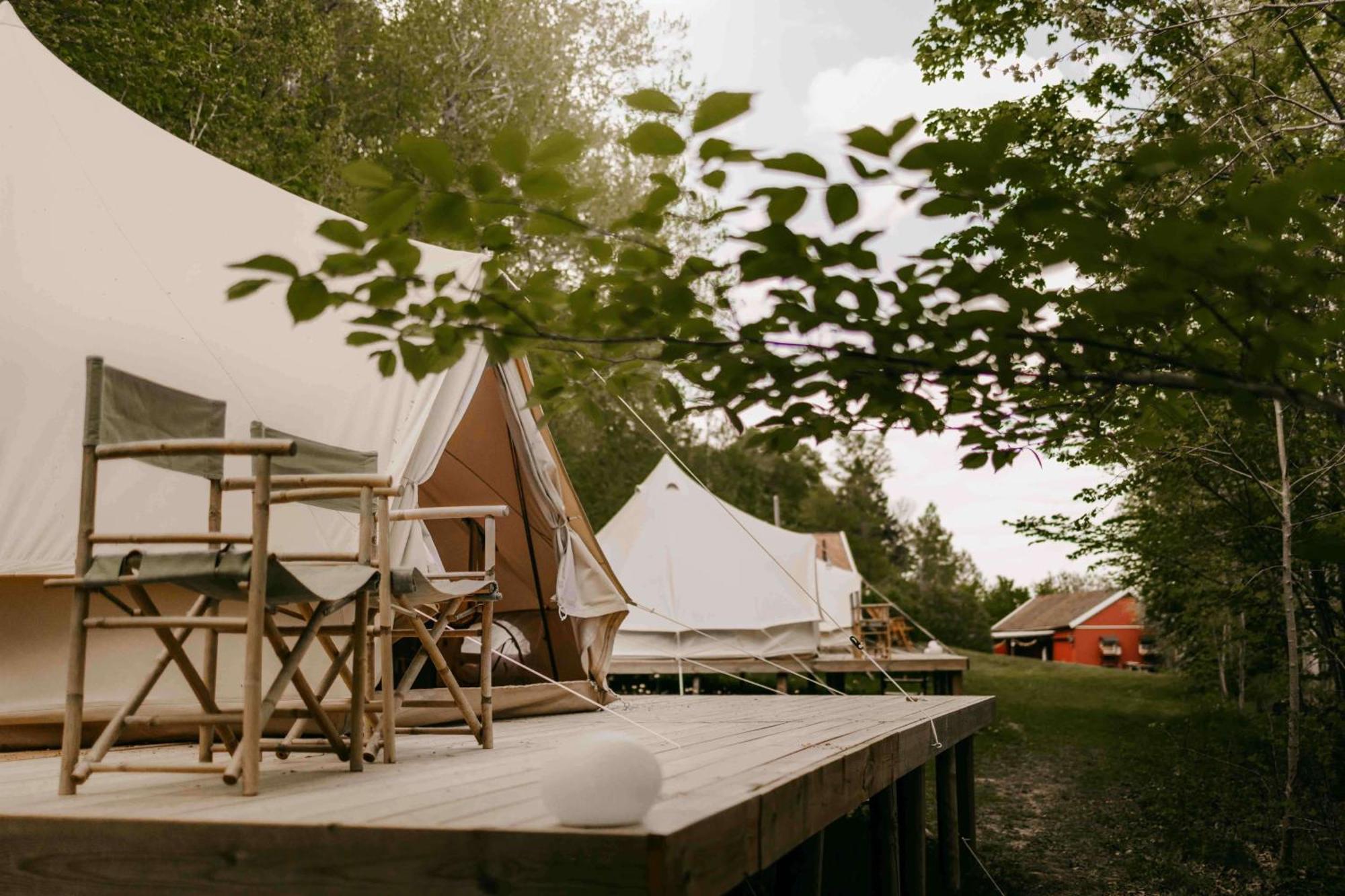Falkeroed - Lyxig Glamping I Naturreservat Ink Frukost Гребестад Екстериор снимка