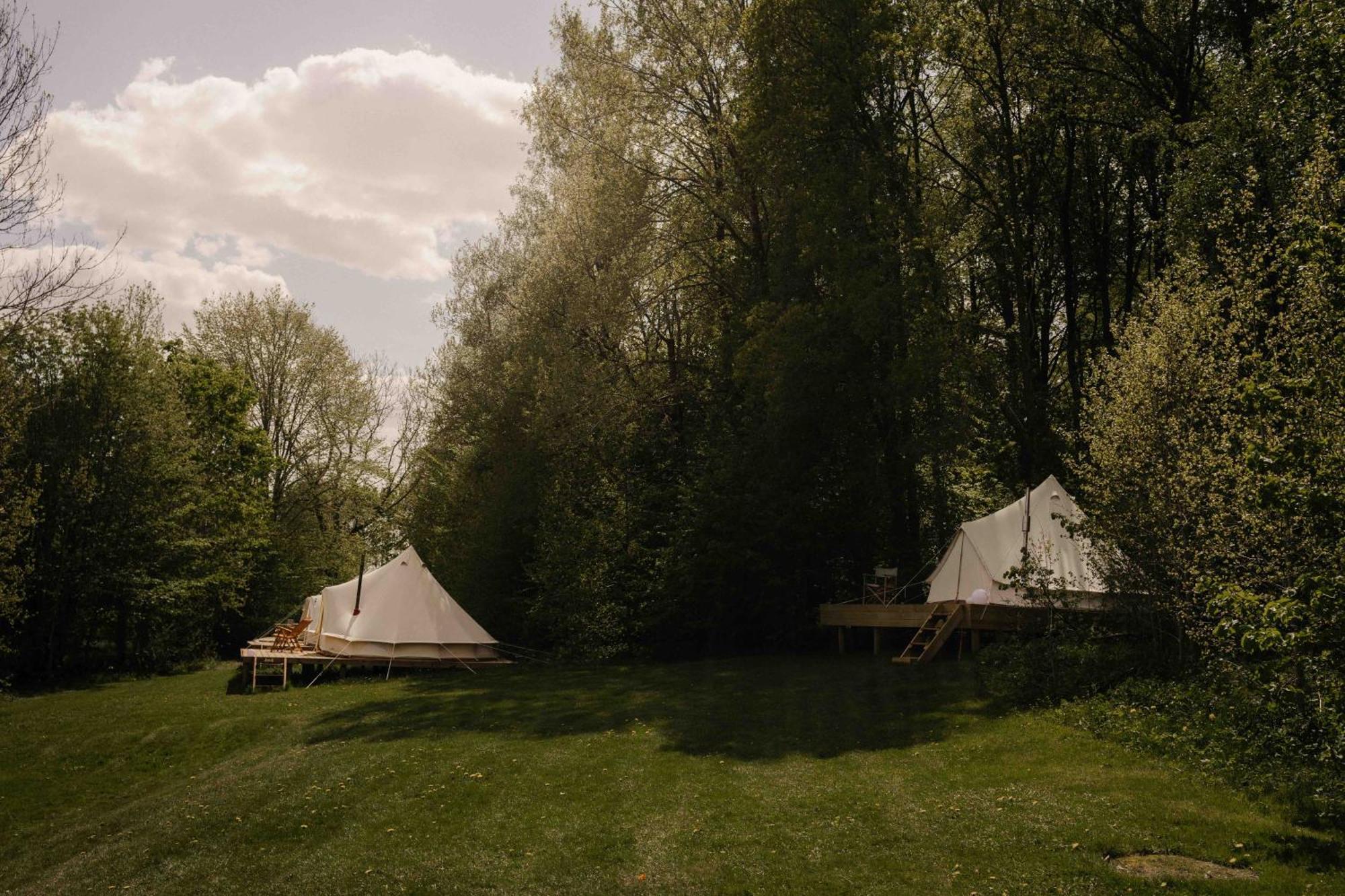Falkeroed - Lyxig Glamping I Naturreservat Ink Frukost Гребестад Екстериор снимка