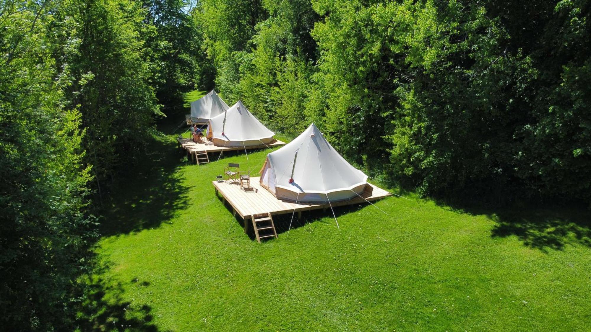 Falkeroed - Lyxig Glamping I Naturreservat Ink Frukost Гребестад Екстериор снимка
