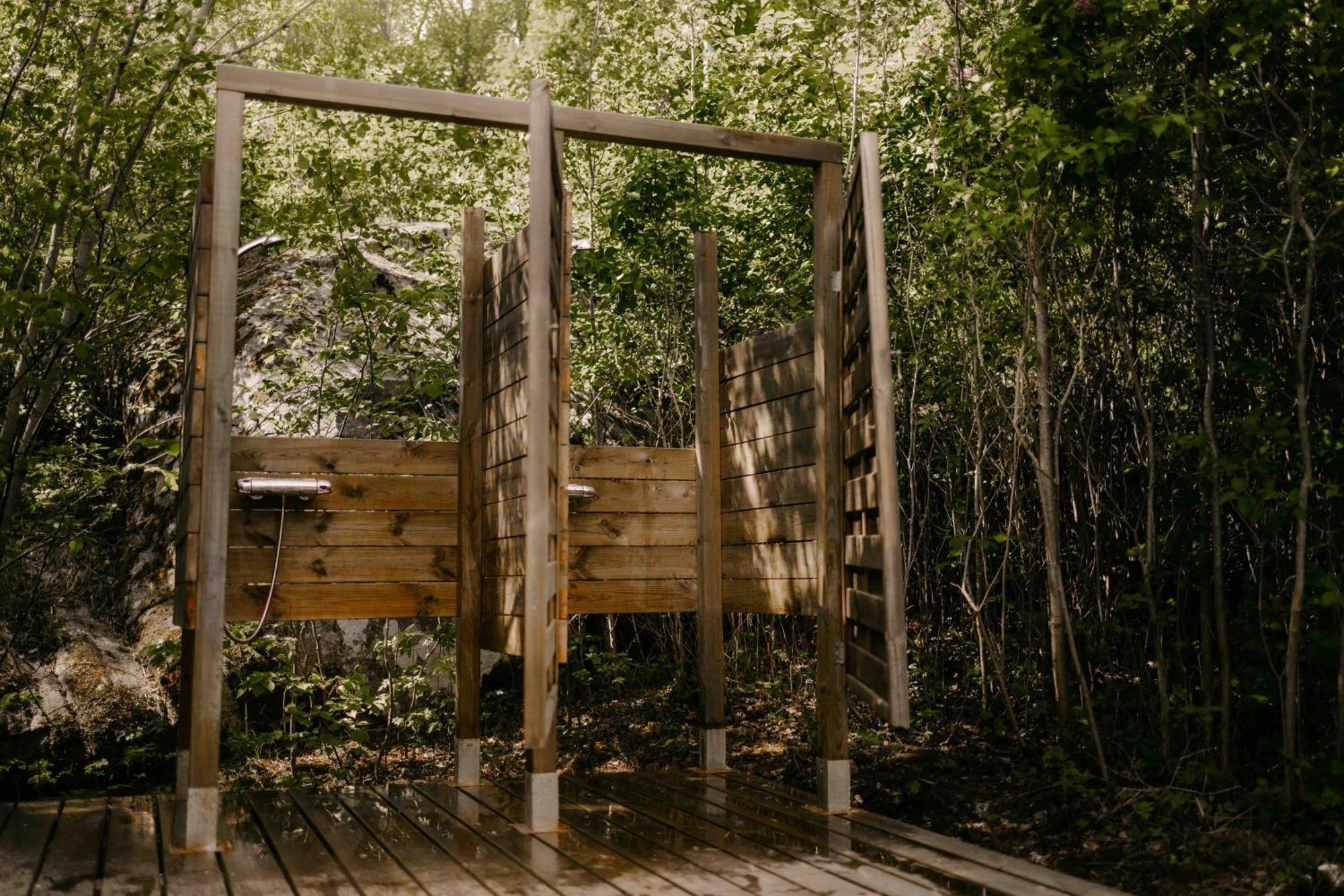 Falkeroed - Lyxig Glamping I Naturreservat Ink Frukost Гребестад Екстериор снимка