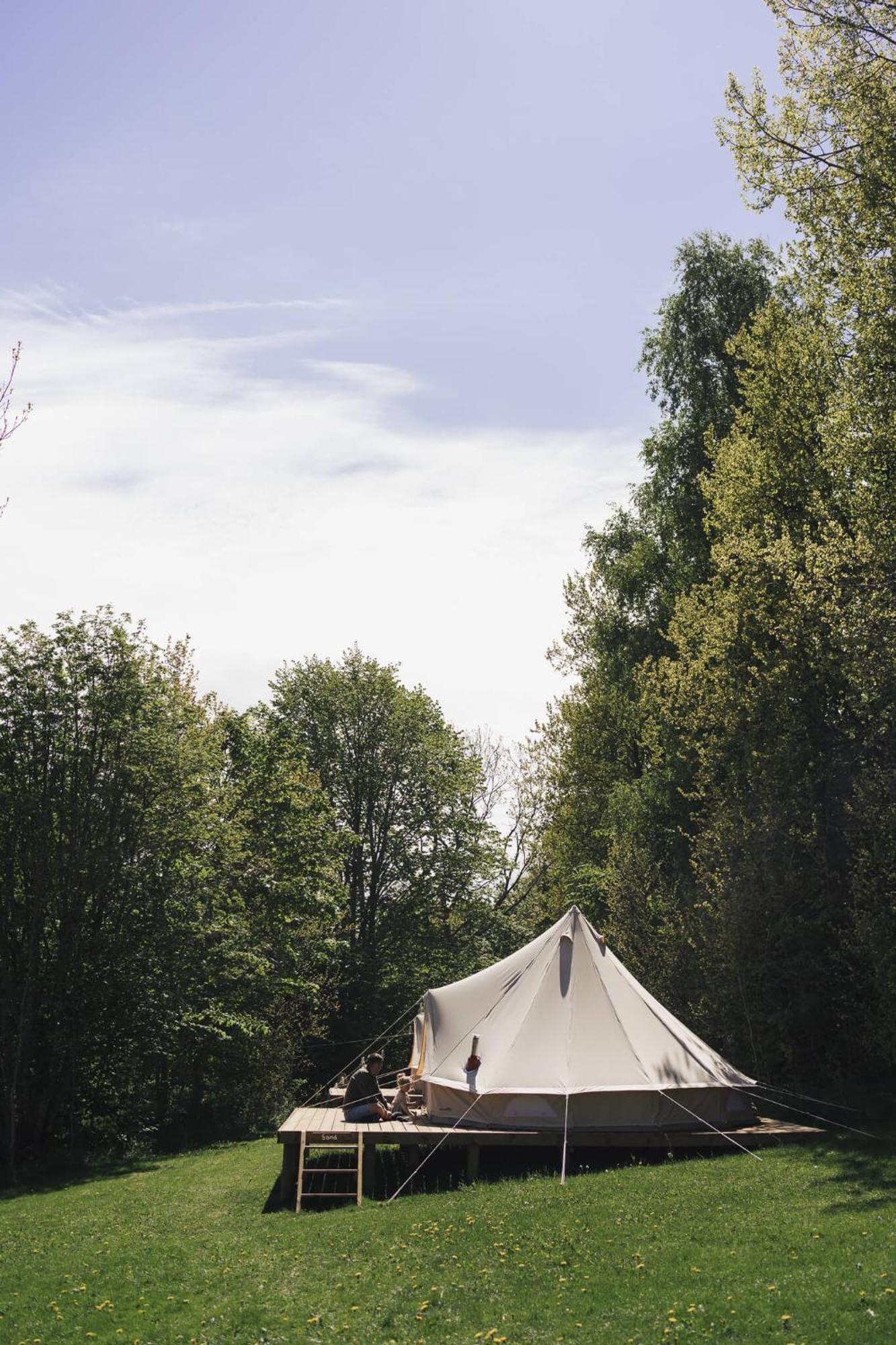 Falkeroed - Lyxig Glamping I Naturreservat Ink Frukost Гребестад Екстериор снимка